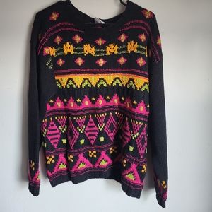 Hand knit sweater